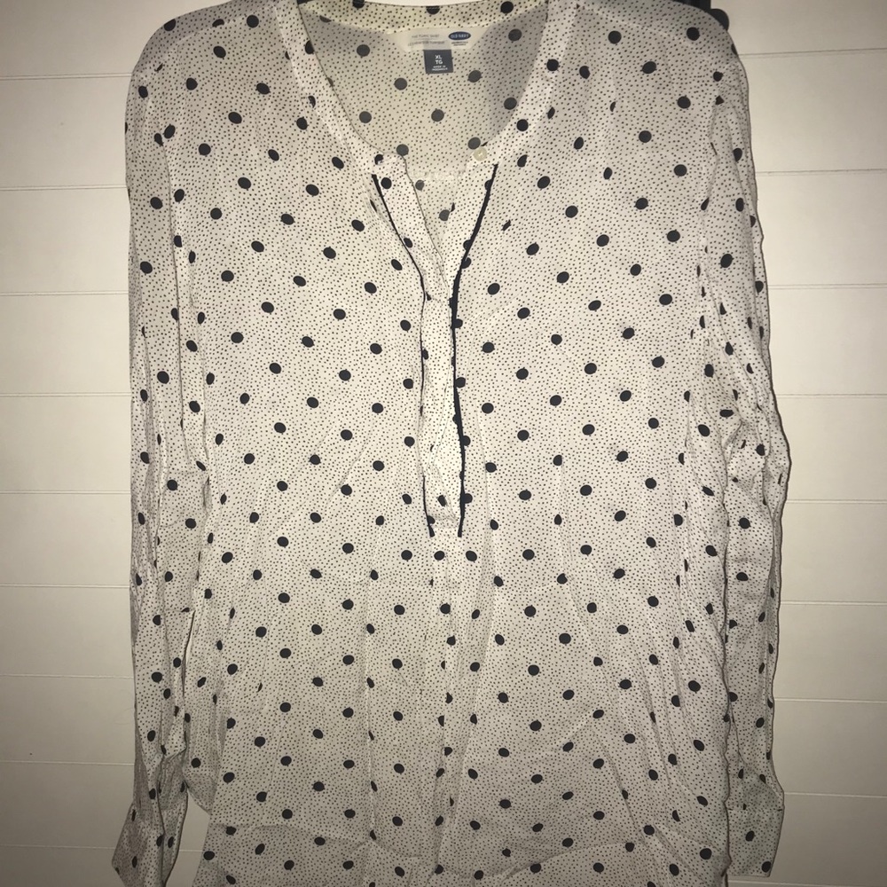 Polka dot tunic